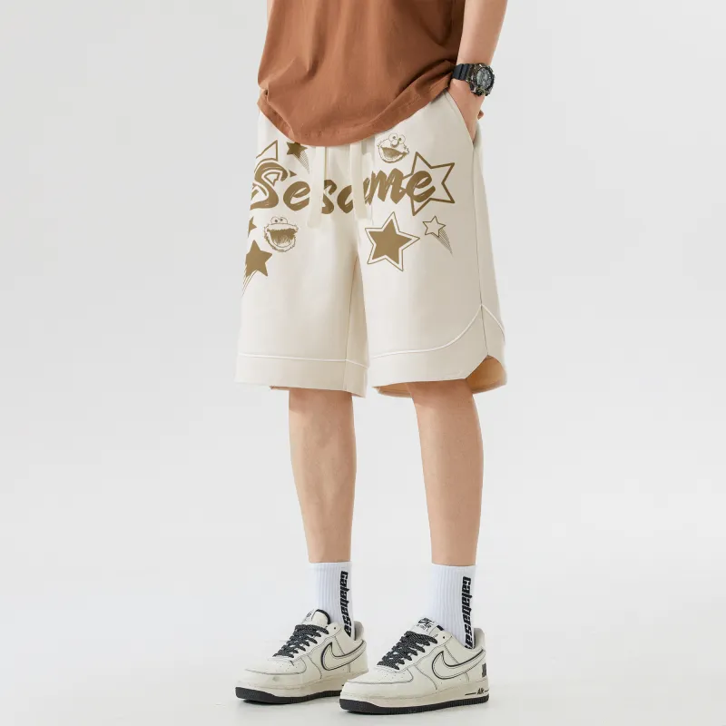 SESAME STREET Casual Shorts Unisex-7