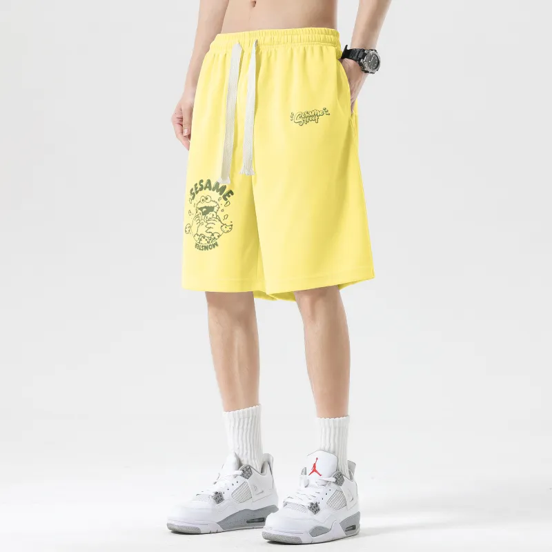 SESAME STREET Casual Shorts Unisex-36