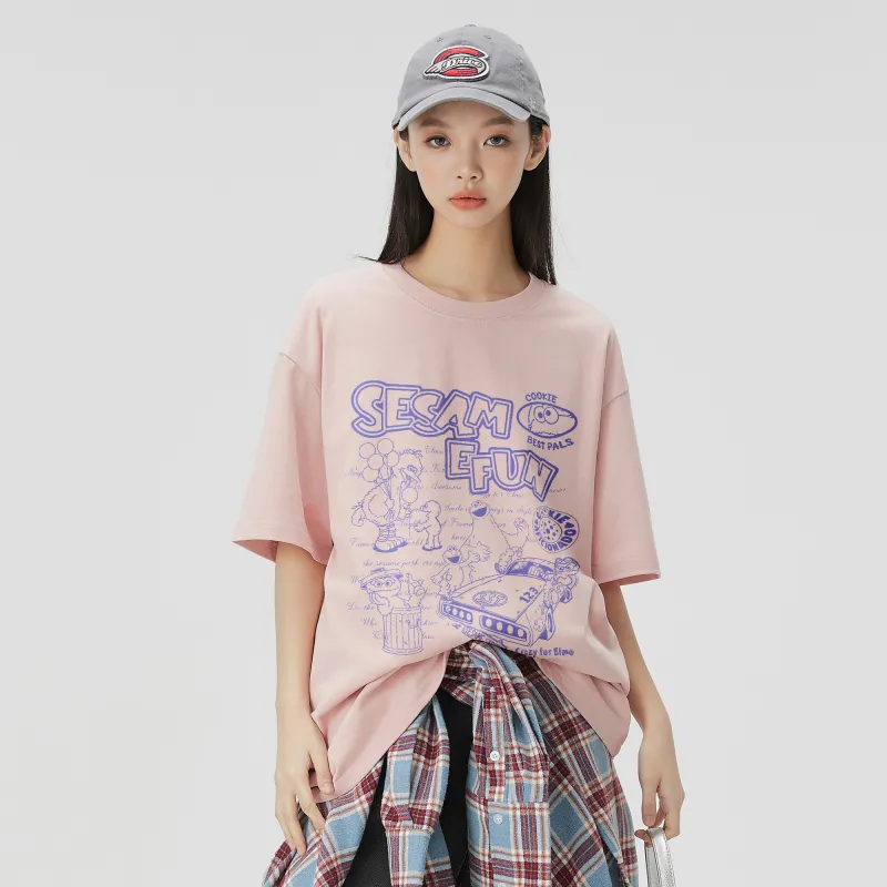 SESAME STREET T Shirts Unisex-12