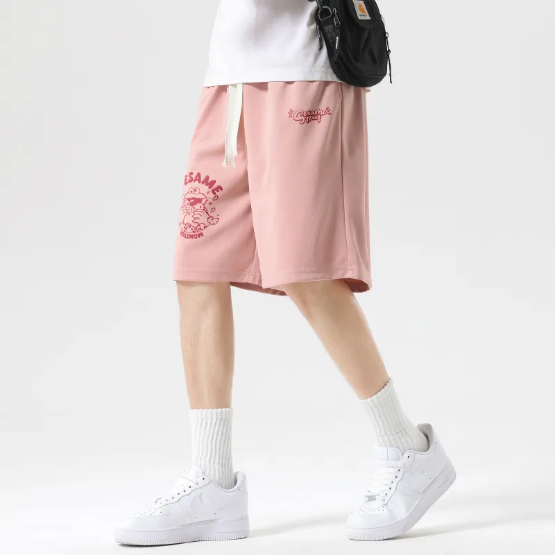 SESAME STREET Casual Shorts Unisex-22
