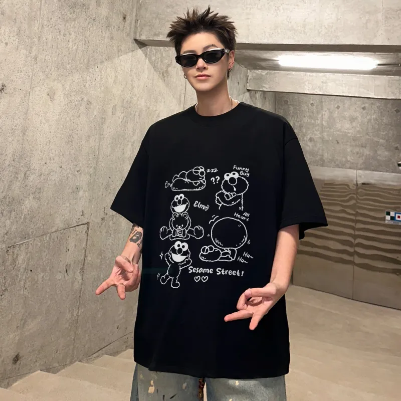 SESAME STREET T Shirts Unisex-3