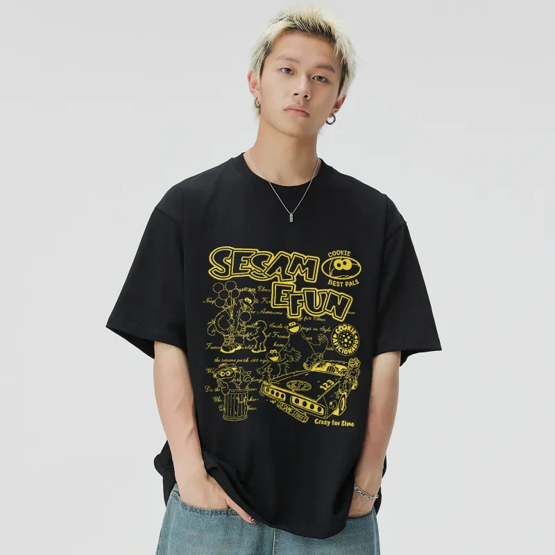 SESAME STREET T Shirts Unisex-3