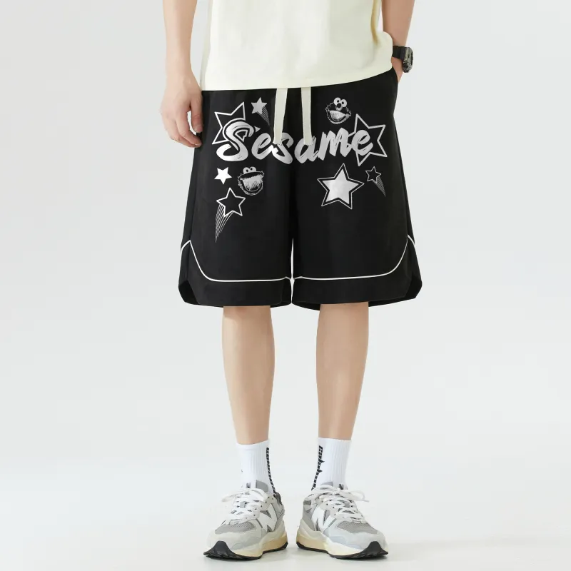 SESAME STREET Casual Shorts Unisex-2