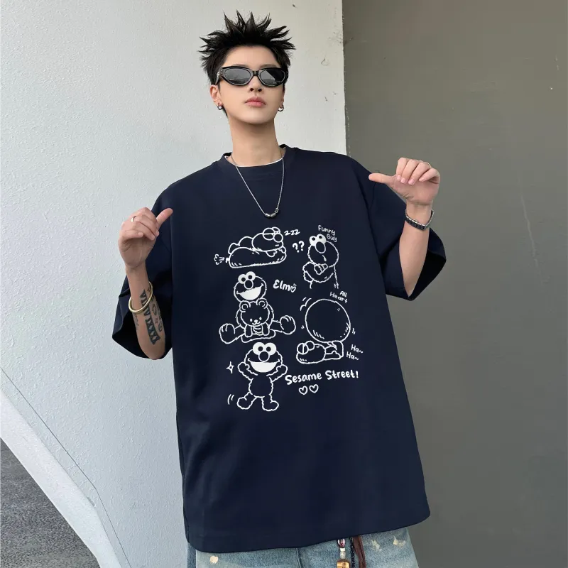 SESAME STREET T Shirts Unisex-18