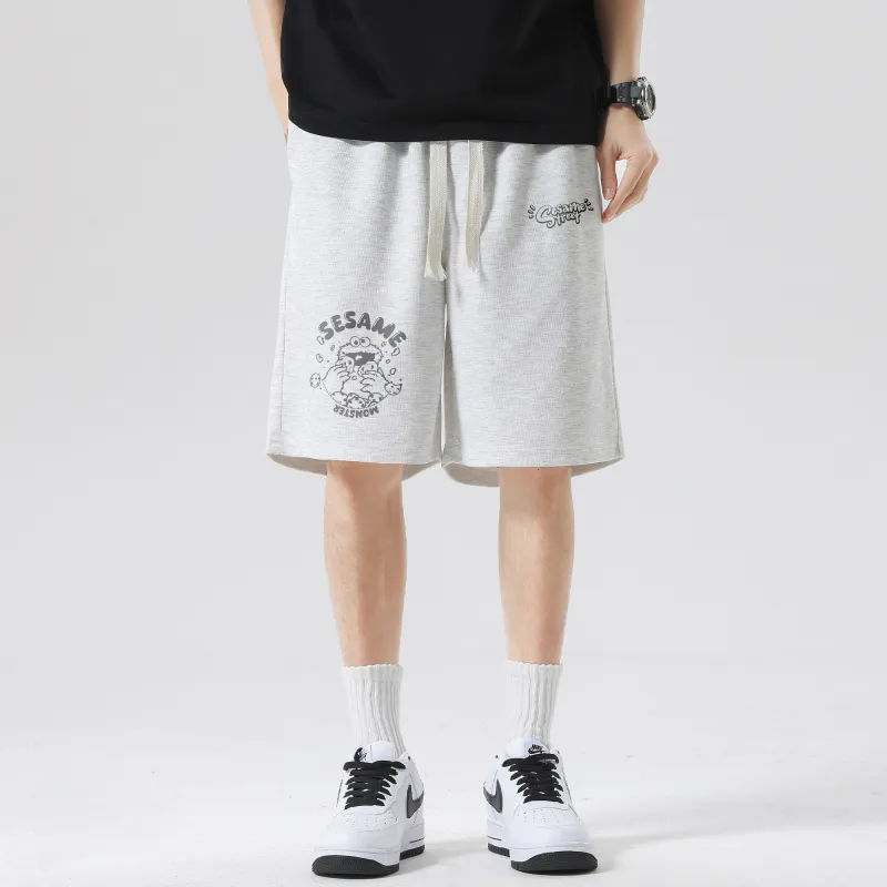 SESAME STREET Casual Shorts Unisex-28