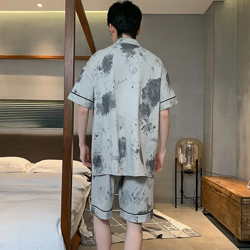 The Story Of The Flower Season Pajama Set Men's Multicolor-1