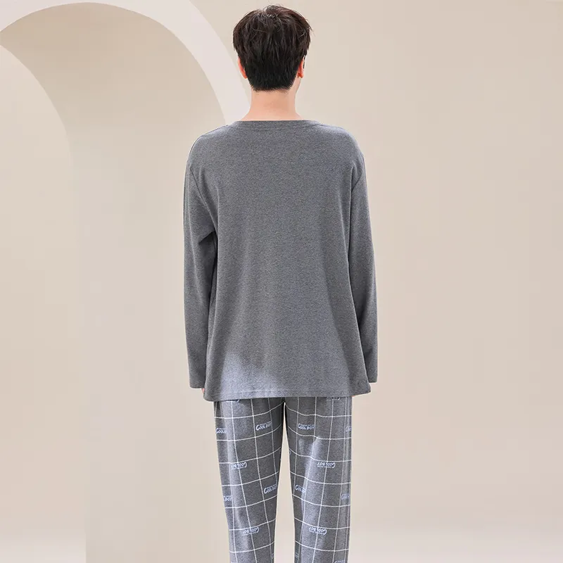 The story of the flower season Men Pajama Sets-1
