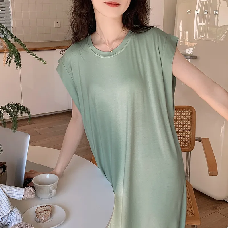 The Story Of The Flower Season Nightgown Women's Emerald-5