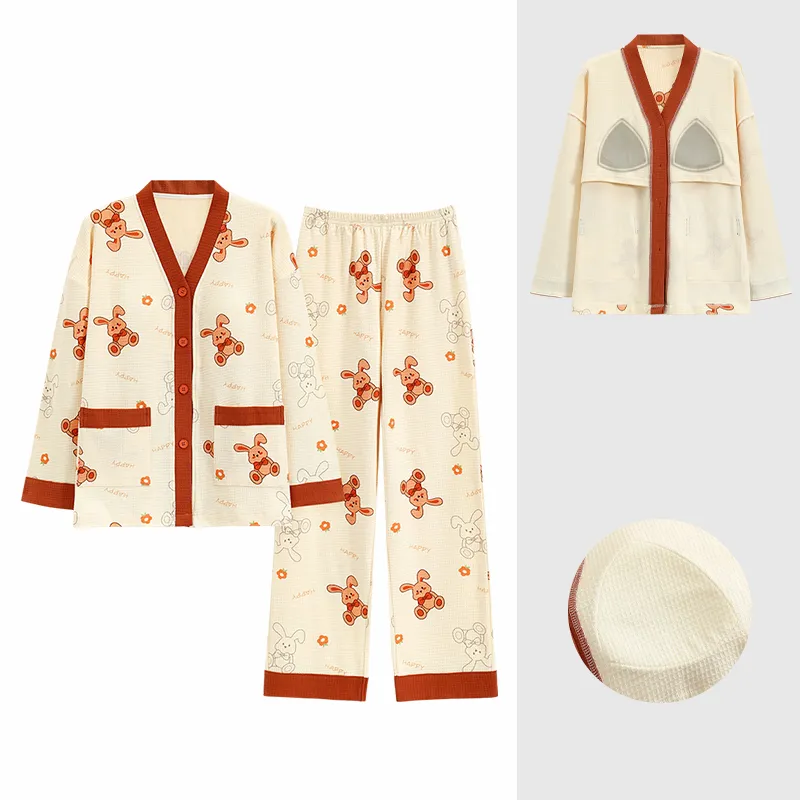 The story of the flower season Women's Pajama Sets-1