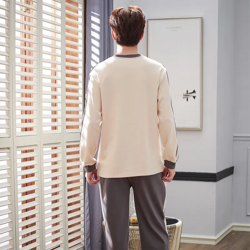 The story of the flower season Men Pajama Sets-1