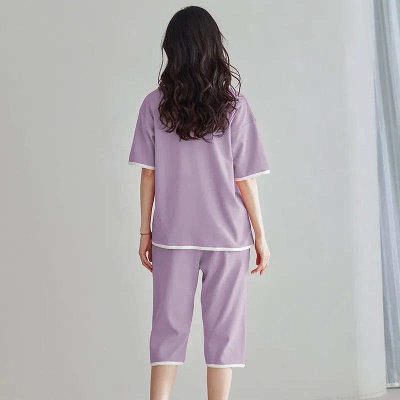 The story of the flower season Women's Pajama Sets-1