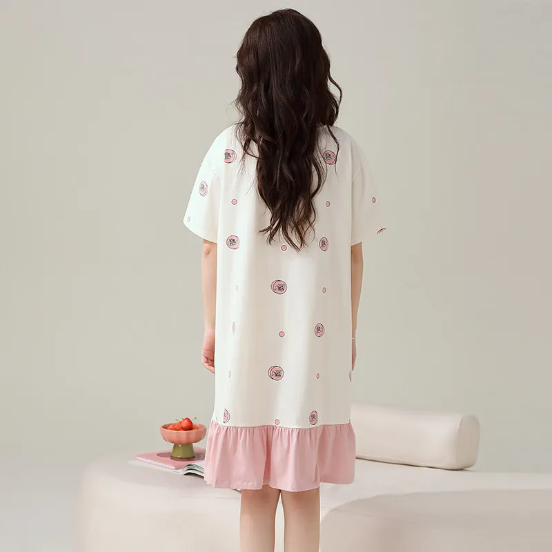 The Story Of The Flower Season Nightgown Women's Ecru-1