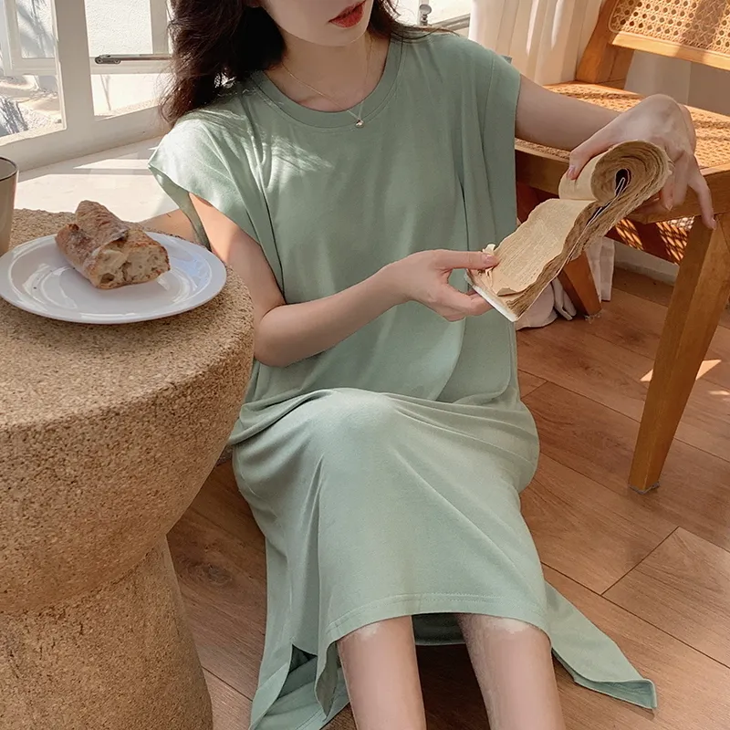 The Story Of The Flower Season Nightgown Women's Emerald-3