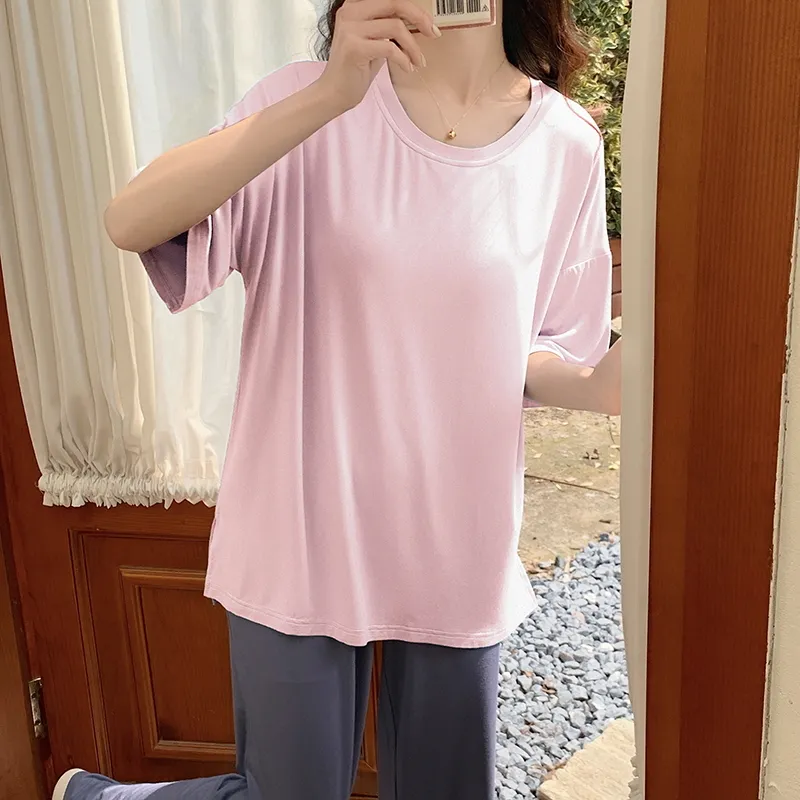 The Story Of The Flower Season Pajama Set Women's Pink-10