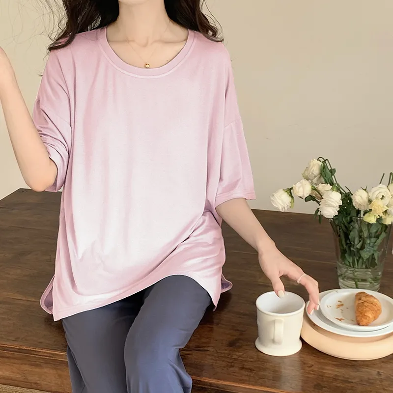 The Story Of The Flower Season Pajama Set Women's Pink-1