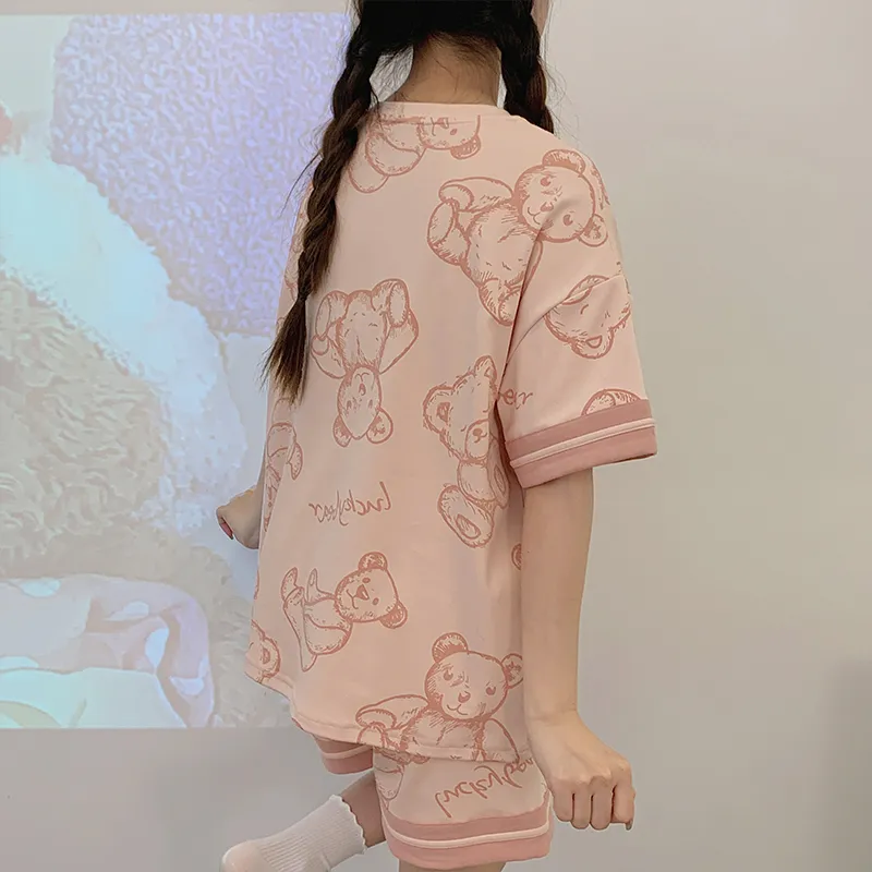 The Story Of The Flower Season Pajama Set Women's Lotus Color-1
