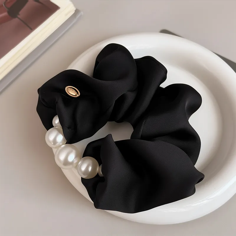 Left Europe Satin Hair Tie Women's-1