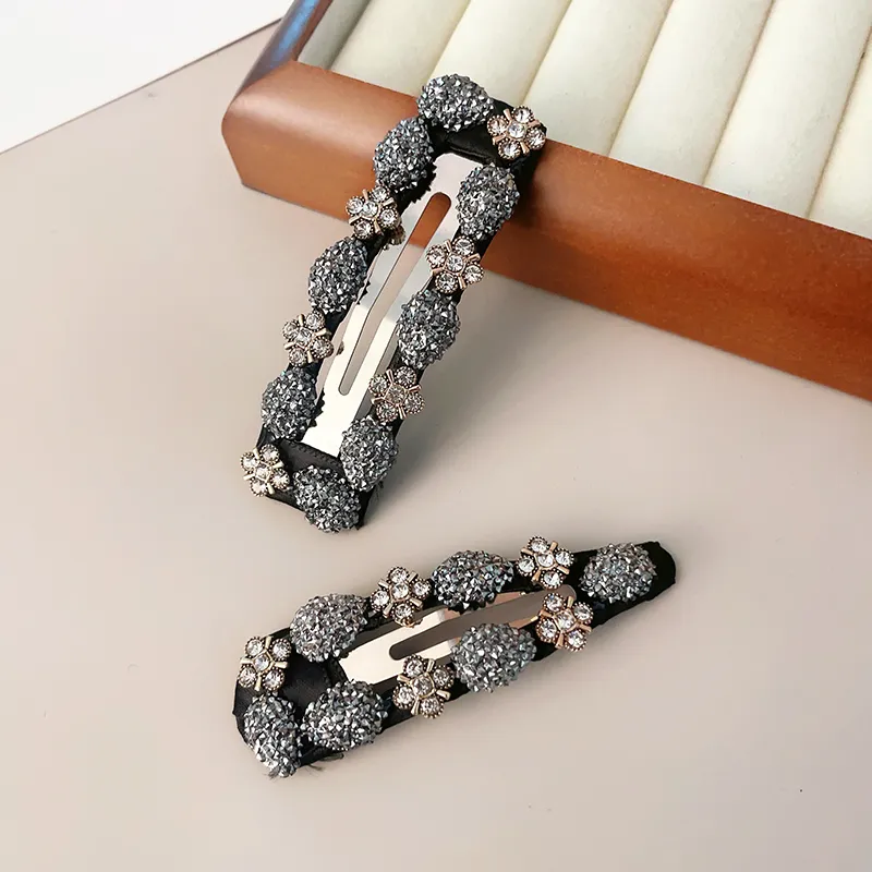 Left Europe Alloy Hair Clips Women's-1