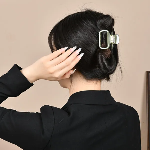 Left Europe Acetate Hair Clips Women's-7
