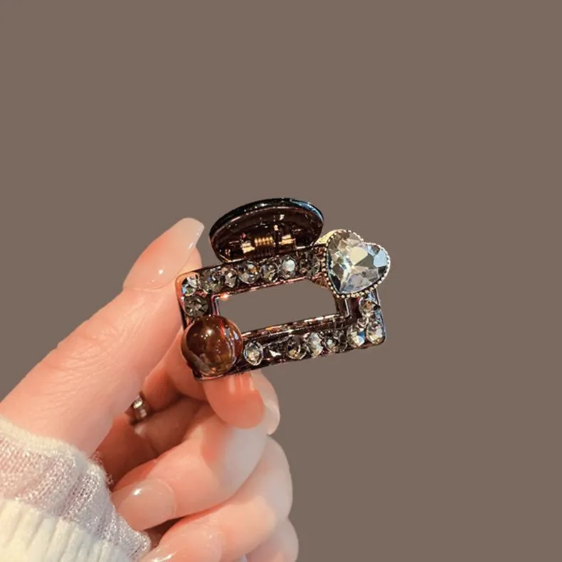 Left Europe Acrylic Hair Clips Women's-2