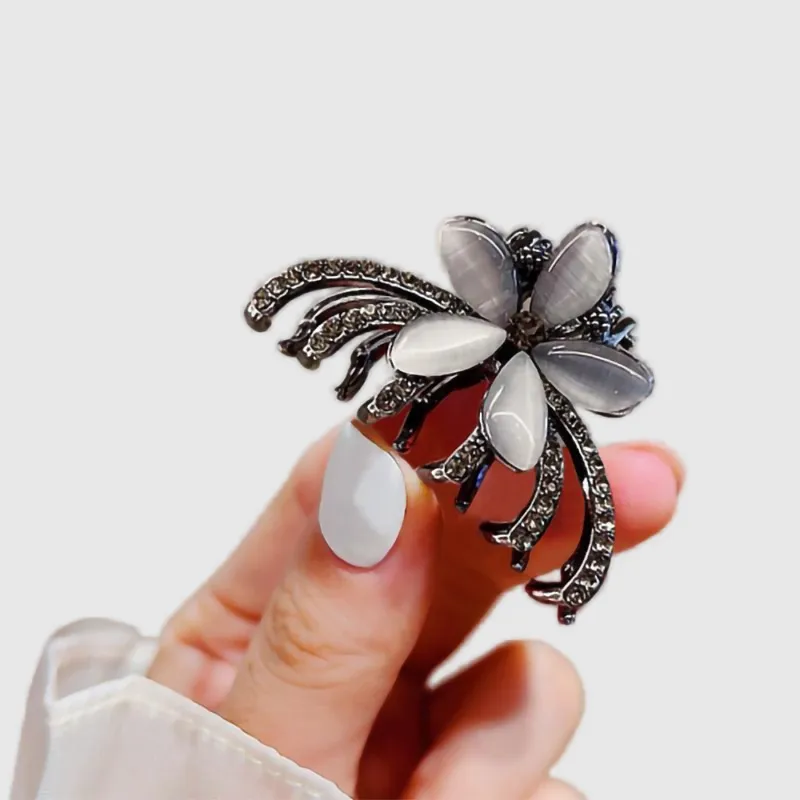 Left Europe Alloy Hair Clips Women's-3