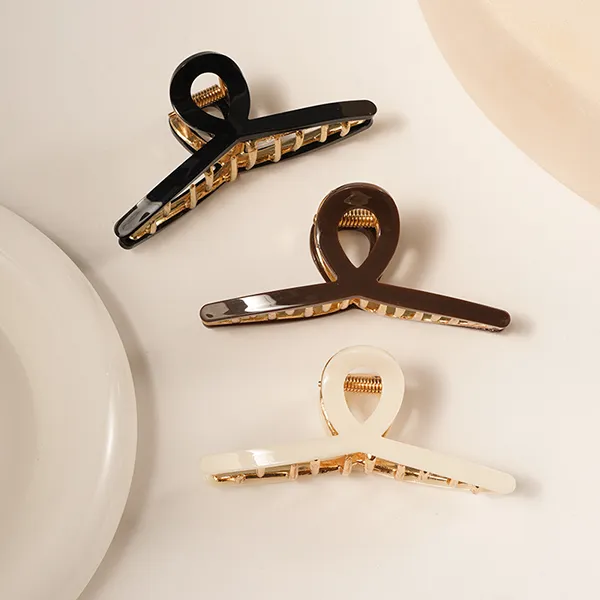 Left Europe Hair Clips Women's-2