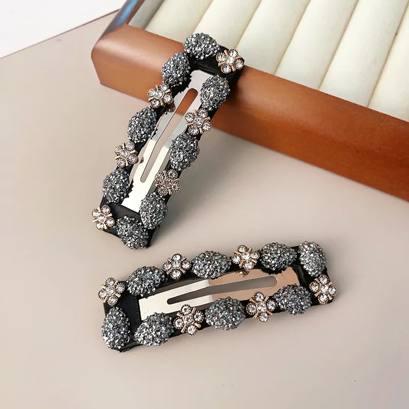 Left Europe Alloy Hair Clips Women's-3