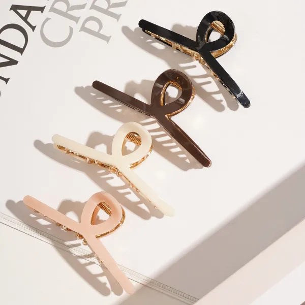 Left Europe Hair Clips Women's-14