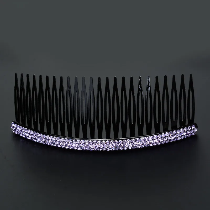 Left Europe Artificial Rhinestone Hair Clips Women's-4