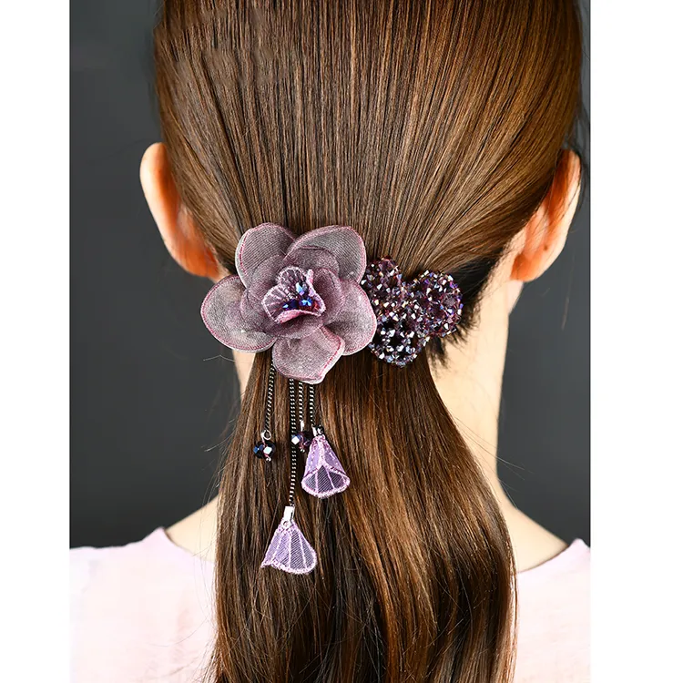 Left Europe Alloy Hair Clips Women's-2