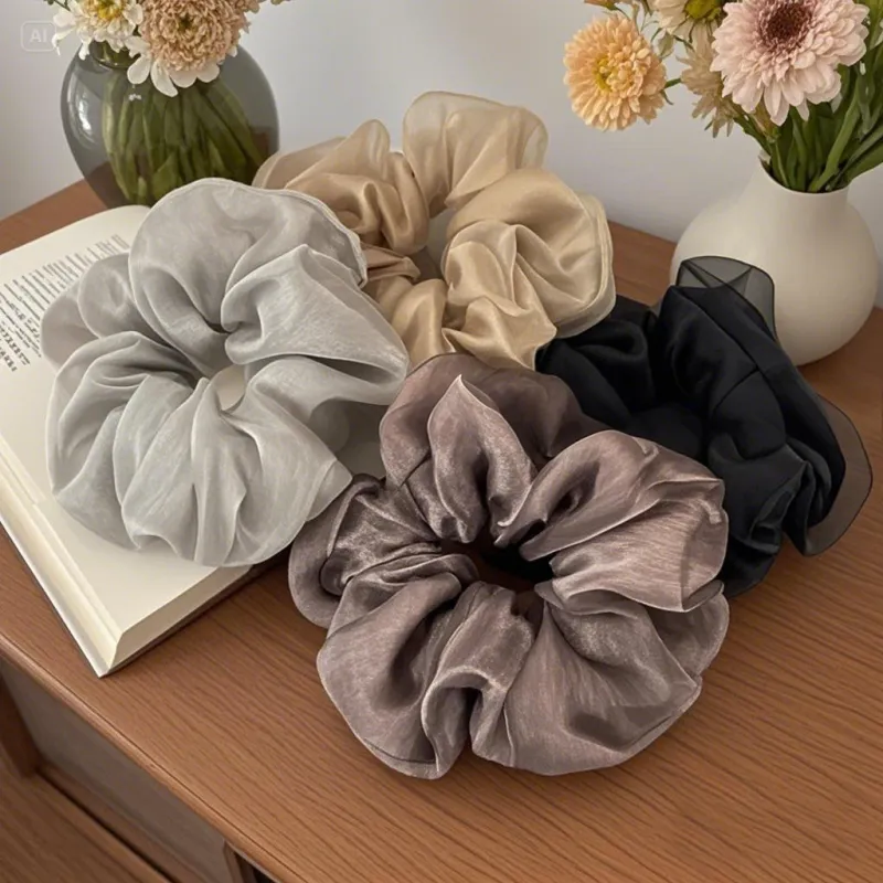 Left Europe Organza Hair Tie Women's-6
