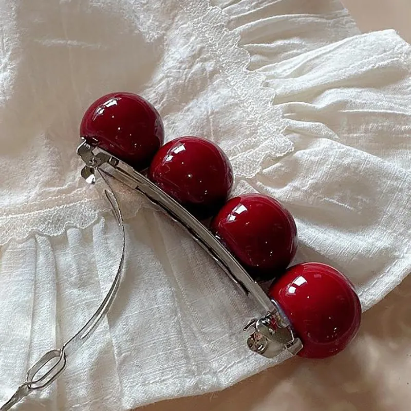 Left Europe Acrylic Hair Clips Women's-5