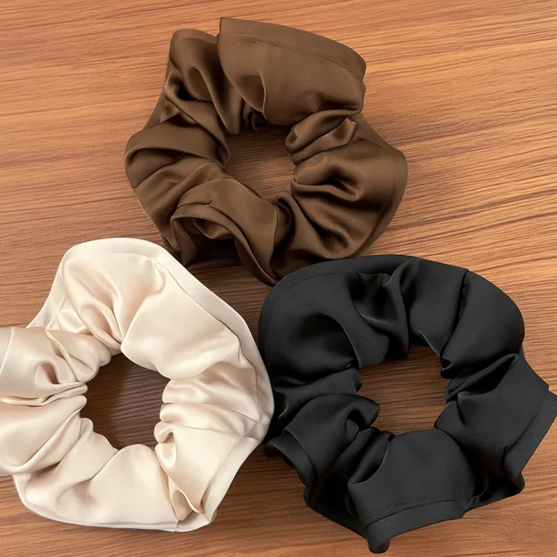 Left Europe Satin Hair Tie Women's-3