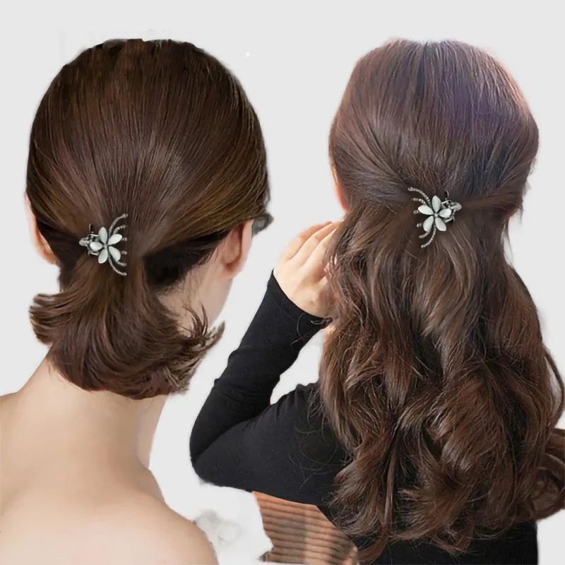 Left Europe Alloy Hair Clips Women's-1