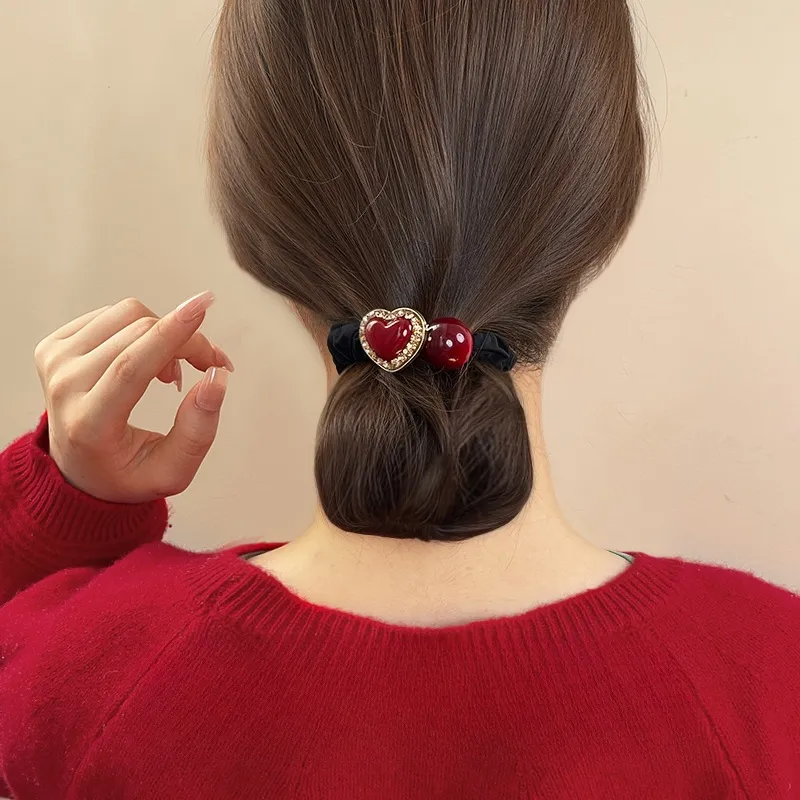Left Europe Alloy Hair Tie Women's-3