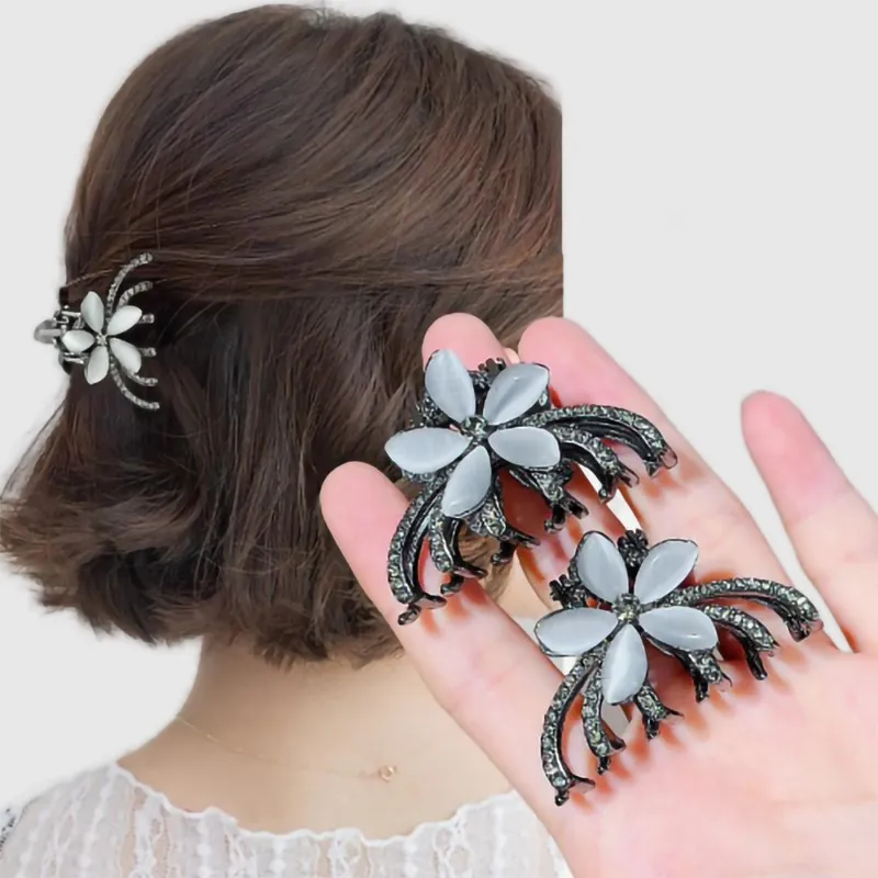 Left Europe Alloy Hair Clips Women's-2