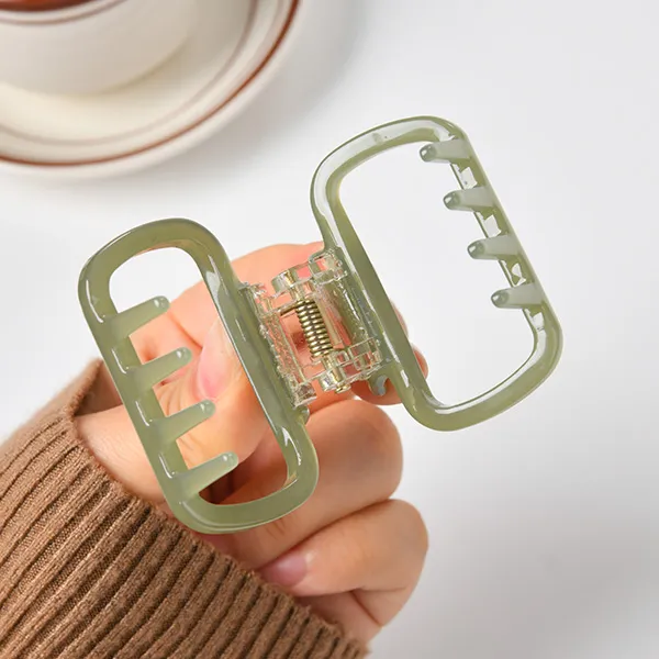 Left Europe Acetate Hair Clips Women's-10