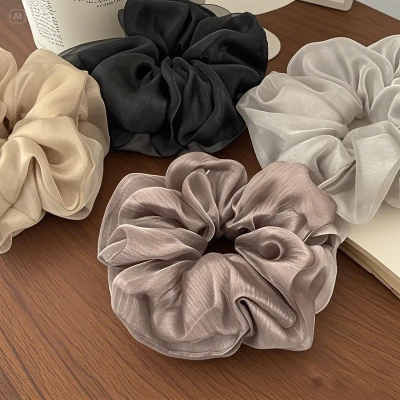 Left Europe Organza Hair Tie Women's-1