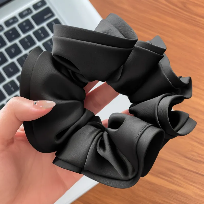 Left Europe Satin Hair Tie Women's-2