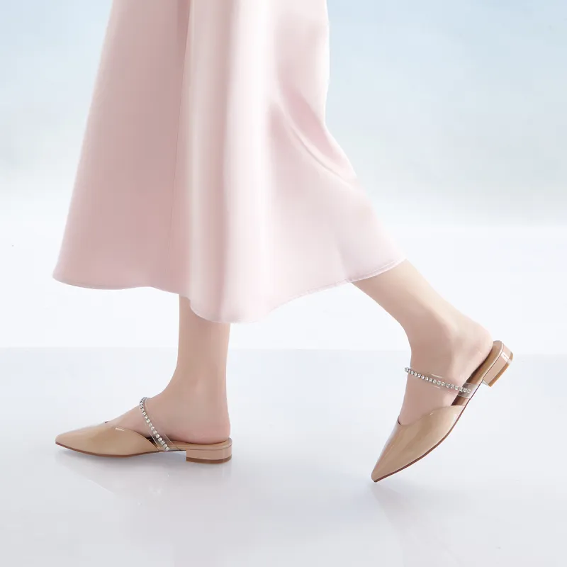 PT'SON Wrap toe Slippers 2.3cm Women's-7