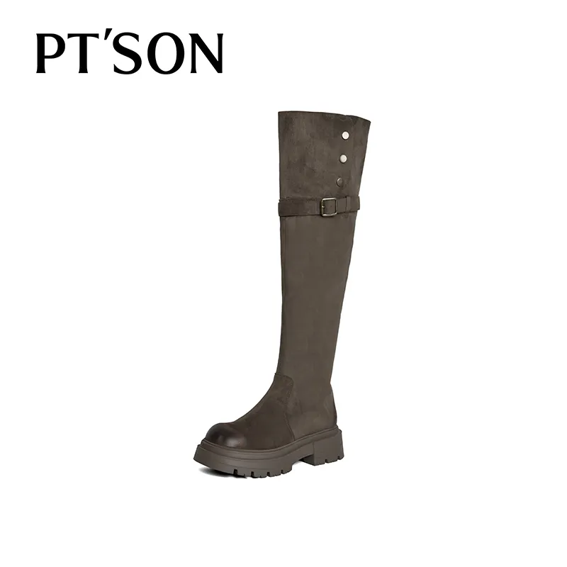 PT'SON Knee high Boots Women's-3