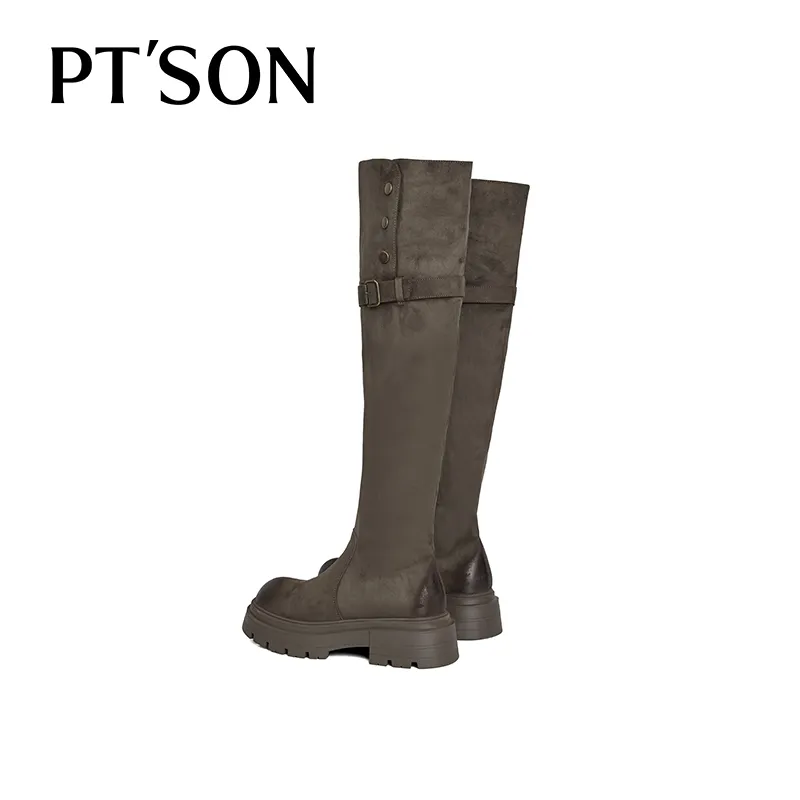 PT'SON Knee high Boots Women's-2
