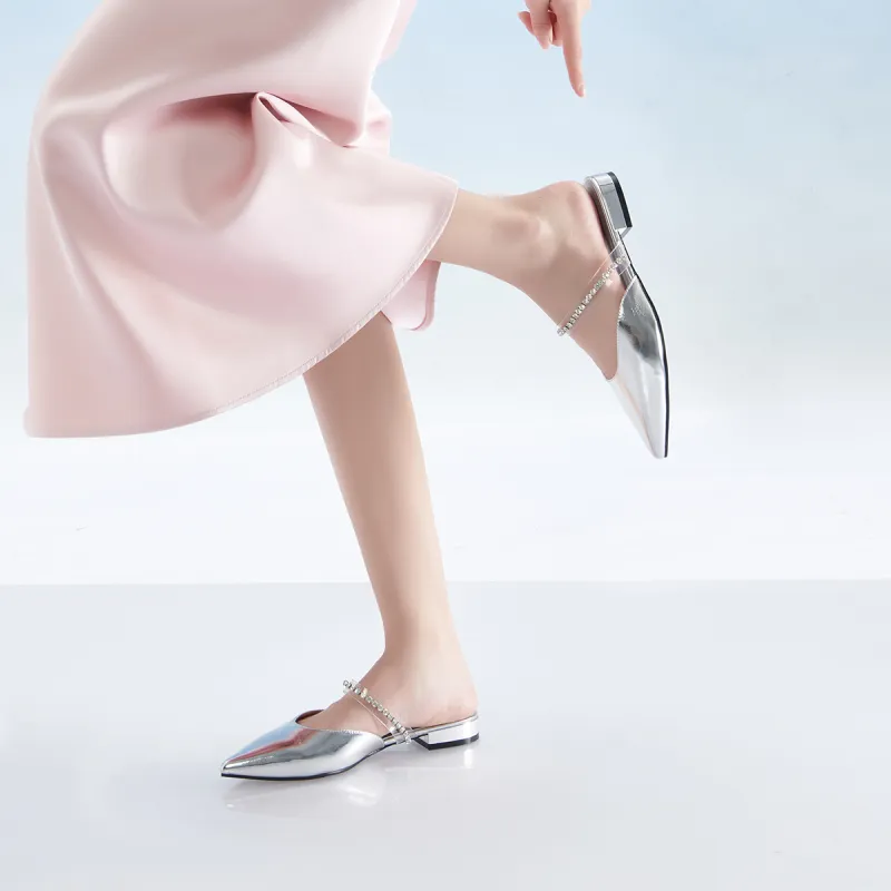 PT'SON Wrap toe Slippers 2.3cm Women's-16