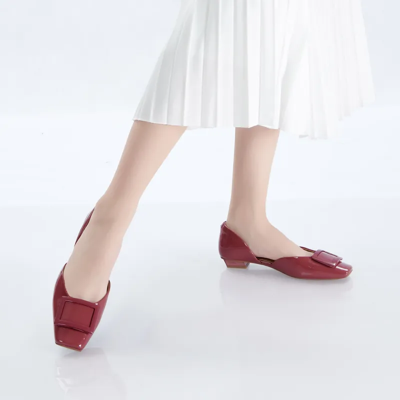 PT'SON Casual Single Shoes 1.5cm Women's-16