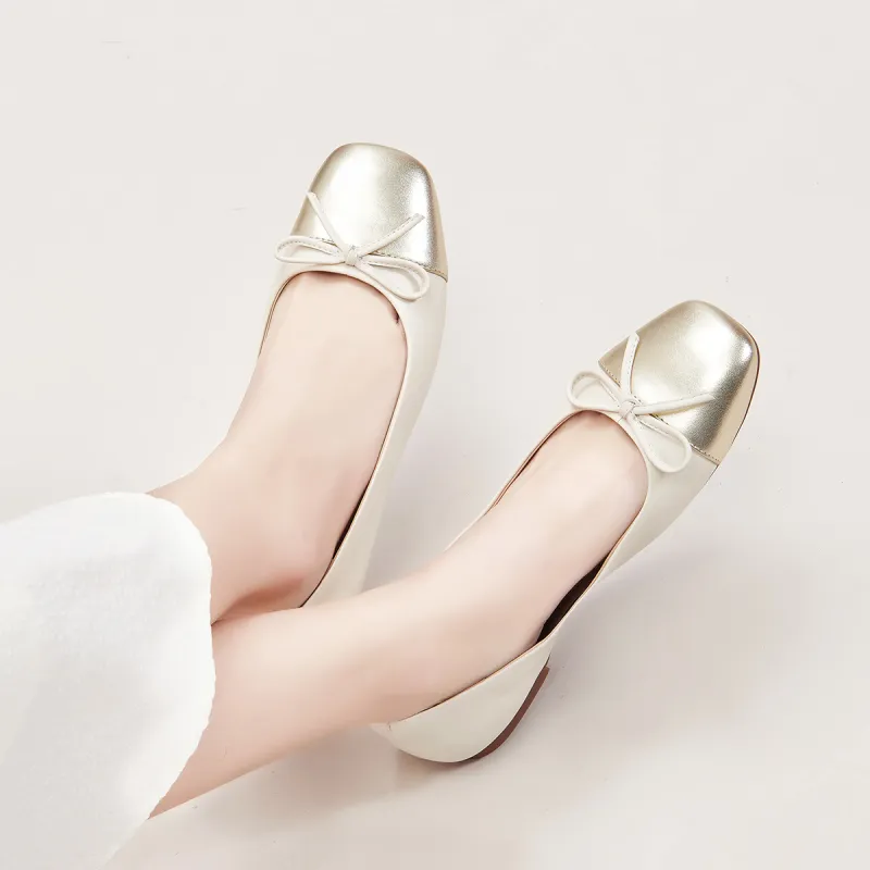 PT'SON Casual Single Shoes 1.3cm Women's-4