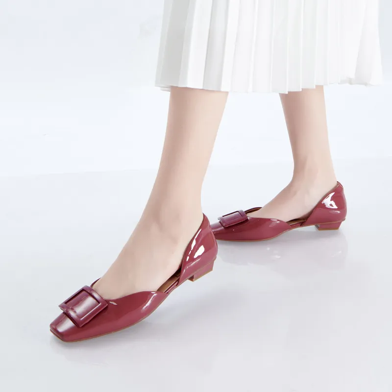 PT'SON Casual Single Shoes 1.5cm Women's-14