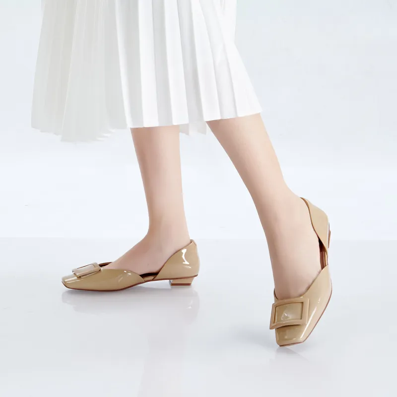 PT'SON Casual Single Shoes 1.5cm Women's-7