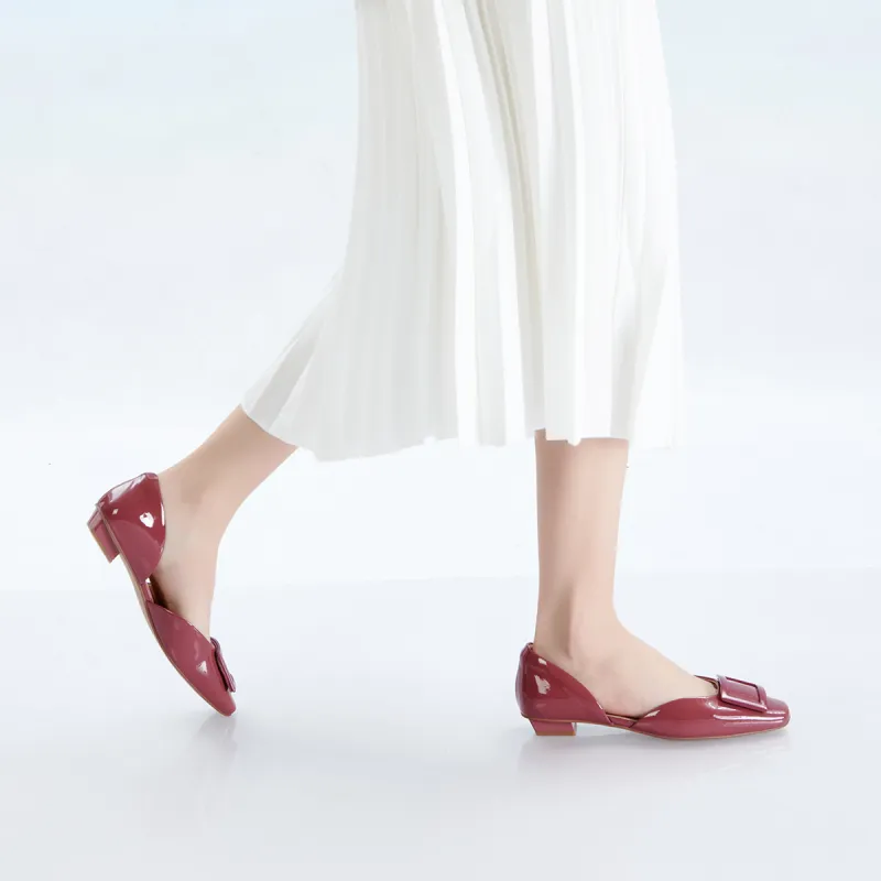 PT'SON Casual Single Shoes 1.5cm Women's-15