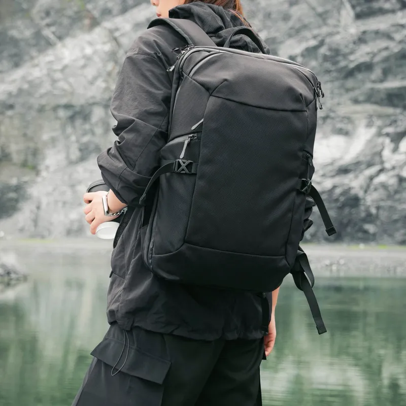 ReeYee 840D Cordura Fabric Nylon Backpack Regular Men's Black-2