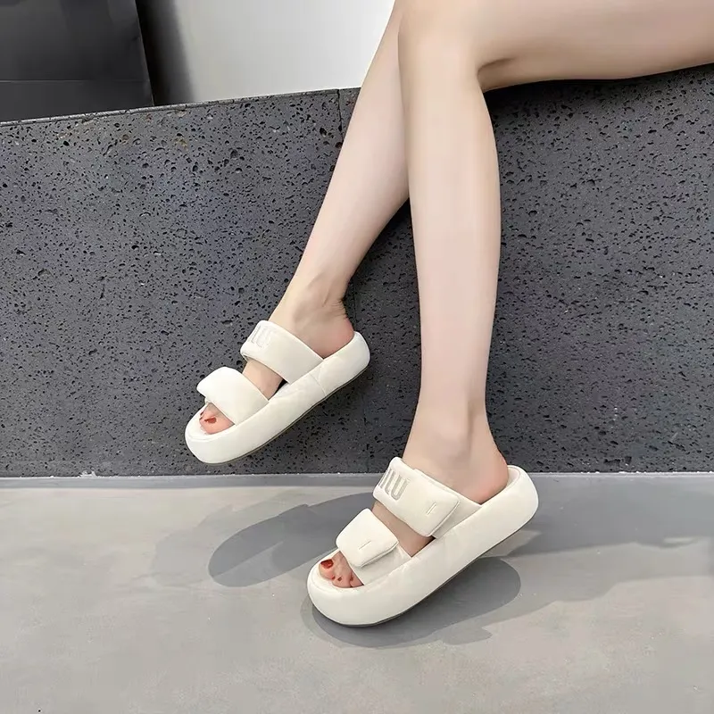 O.L Embroidery Slip Resistant Odor Resistant Abrasion Resistant Slide Slippers Women's-6